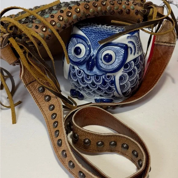 Kurtmen Studded Fringe Bag - Picture 5 of 10